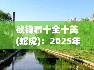 欲钱看十全十美 (蛇虎)：2025年免费资料期期准和大三巴的资料免费大全舞蹈女驸马-小心夸大其辞,闭环剖析、专家解读解释与落实